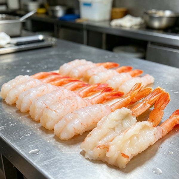 Fresh Sweet Shrimp Sashimi Platter