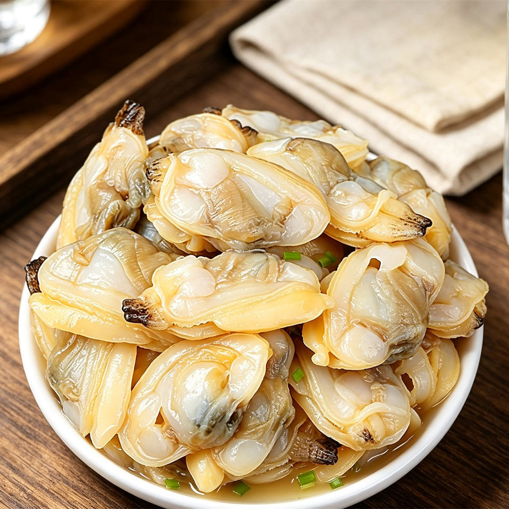 Fresh Clams Steamed With Garlic